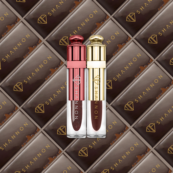 Chocolate Lipgloss/Matte Lipstick Duo Kit